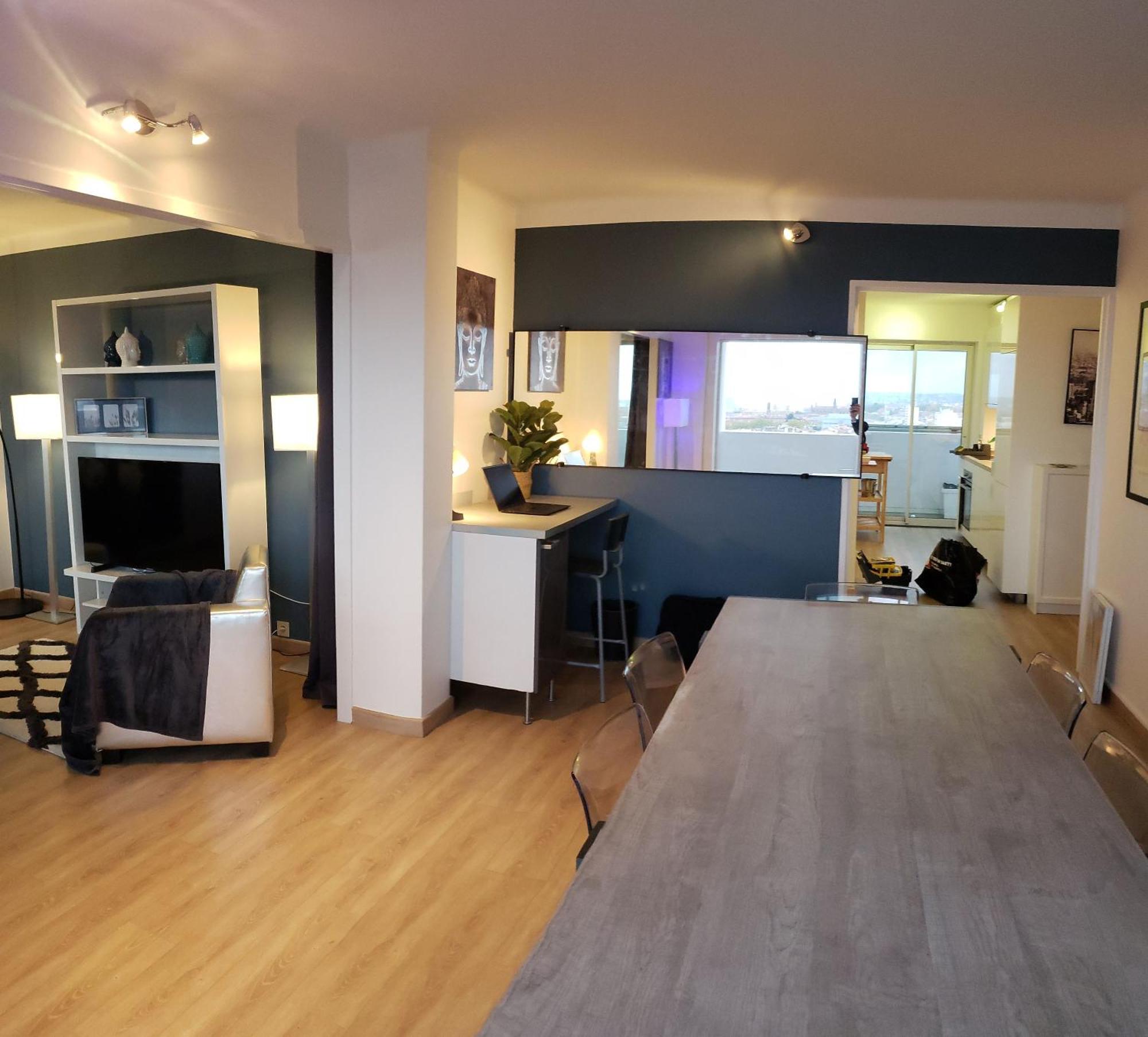 Apartamento Superbe Vue Parking Gratuit Centre Gare Toulouse